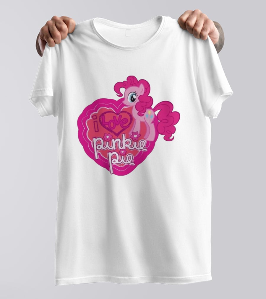 I Love Pinkie Pie My Little Pony Friendship Magic Fan Favorite T-Shirt