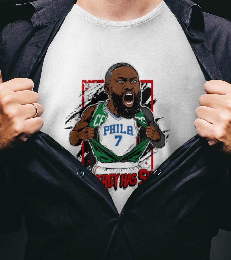 Philadelphia 76ers The Energy Has Shifted Jaylen Brown T-Shirt