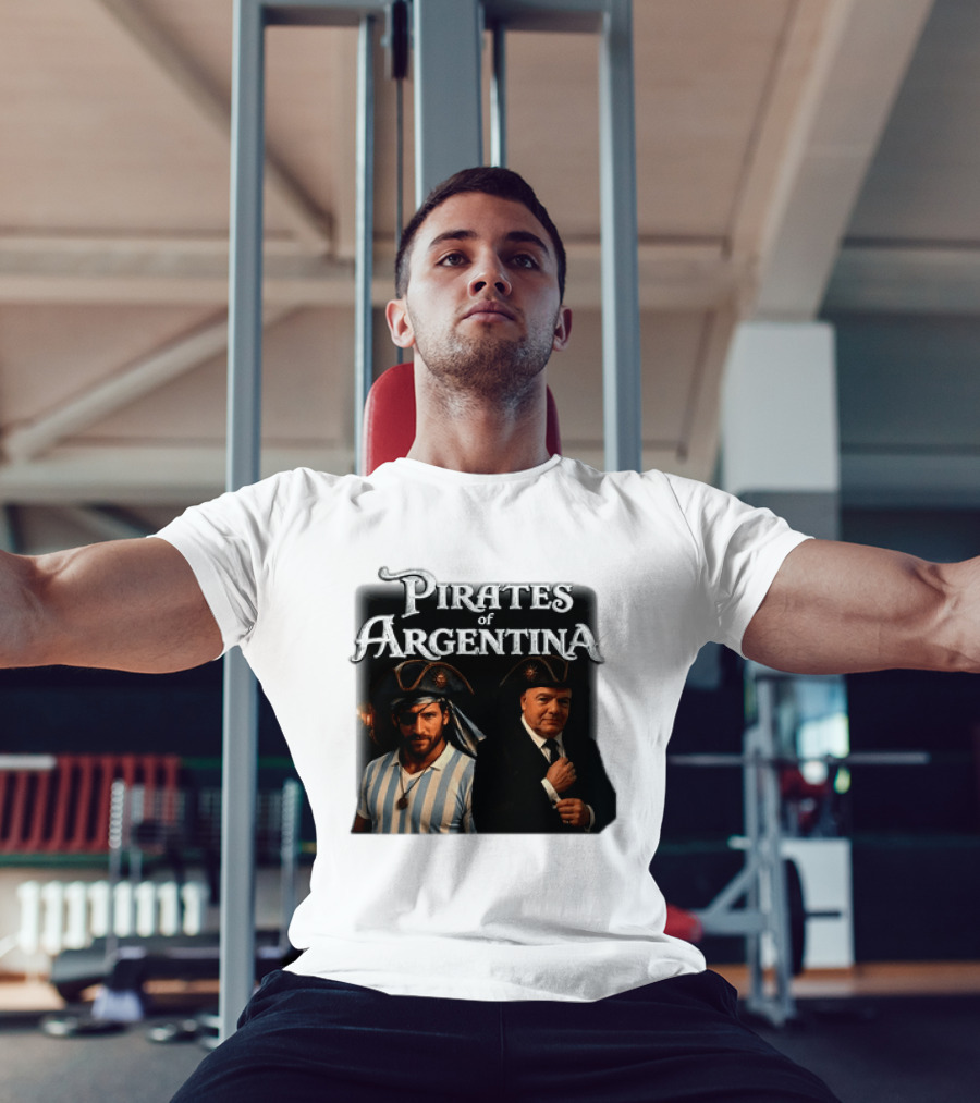 Pirates Of Argentina Messi Mashup Soccer Legend And Captain T-Shirt