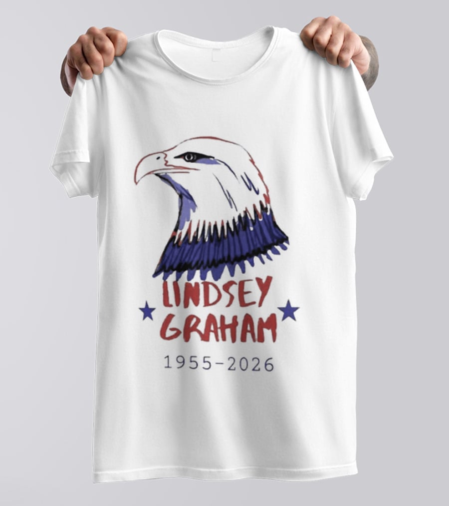 Lindsey Graham 1955 2026 Patriotic Eagle T-Shirt