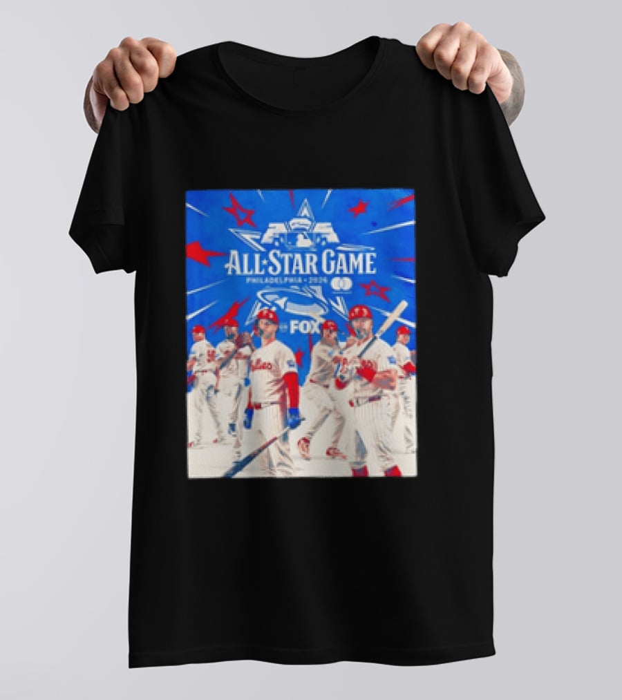 2026 All Star Game Philadelphia Phillies Major League Baseball FOX T-Shirt