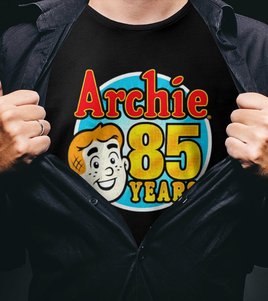 Archie 85 Years Anniversary Comic Book Celebration T-Shirt