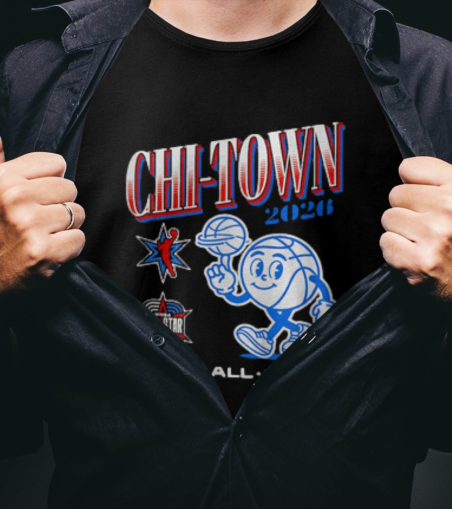 Chi Town 2026 Wnba All Star Game T-Shirt