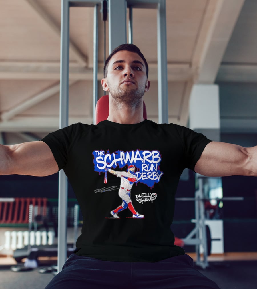 The Schwarb Run Derby Kyle Schwarber Philadelphia Phillies T-Shirt