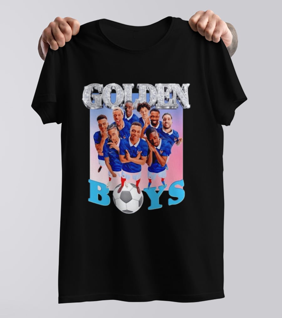 Kylian Mbappe Antoine Griezmann France National Football Team Golden Boys Soccer Players T-Shirt