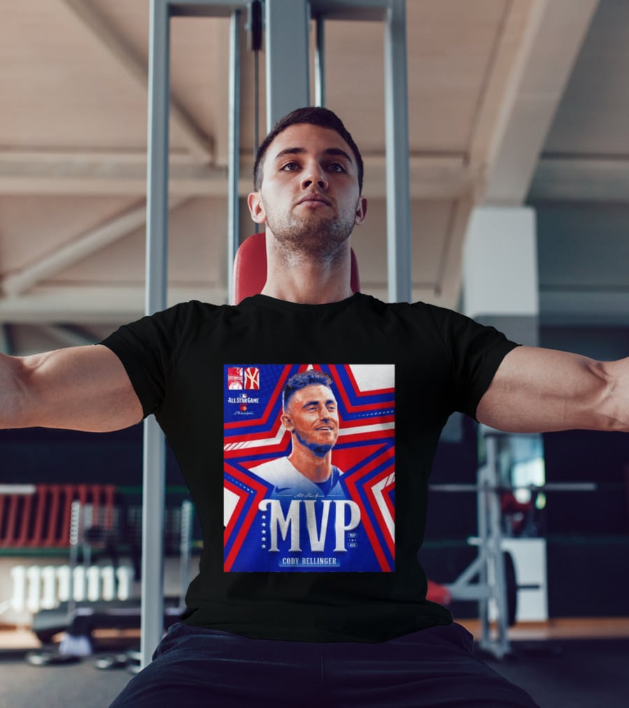 Cody Bellinger MVP 2026 MLB All Star Game Philadelphia Yankees Stars T-Shirt