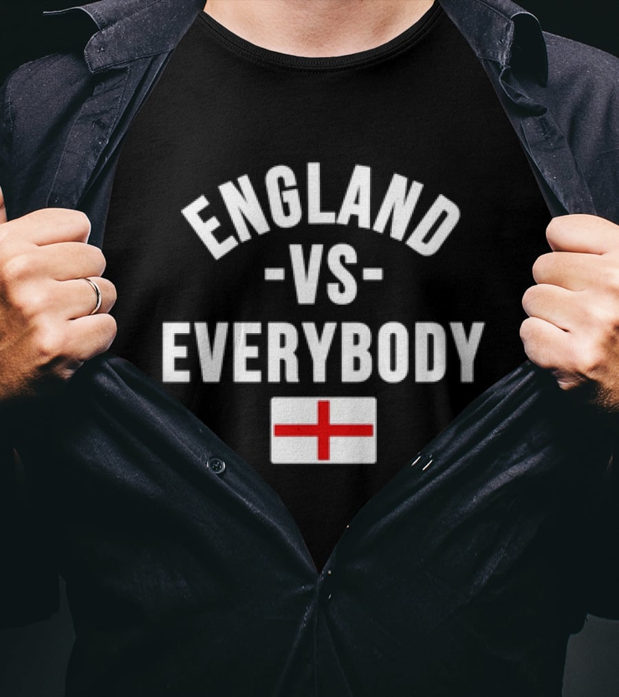 England Vs Everybody 2026 World Cup Flag T-Shirt