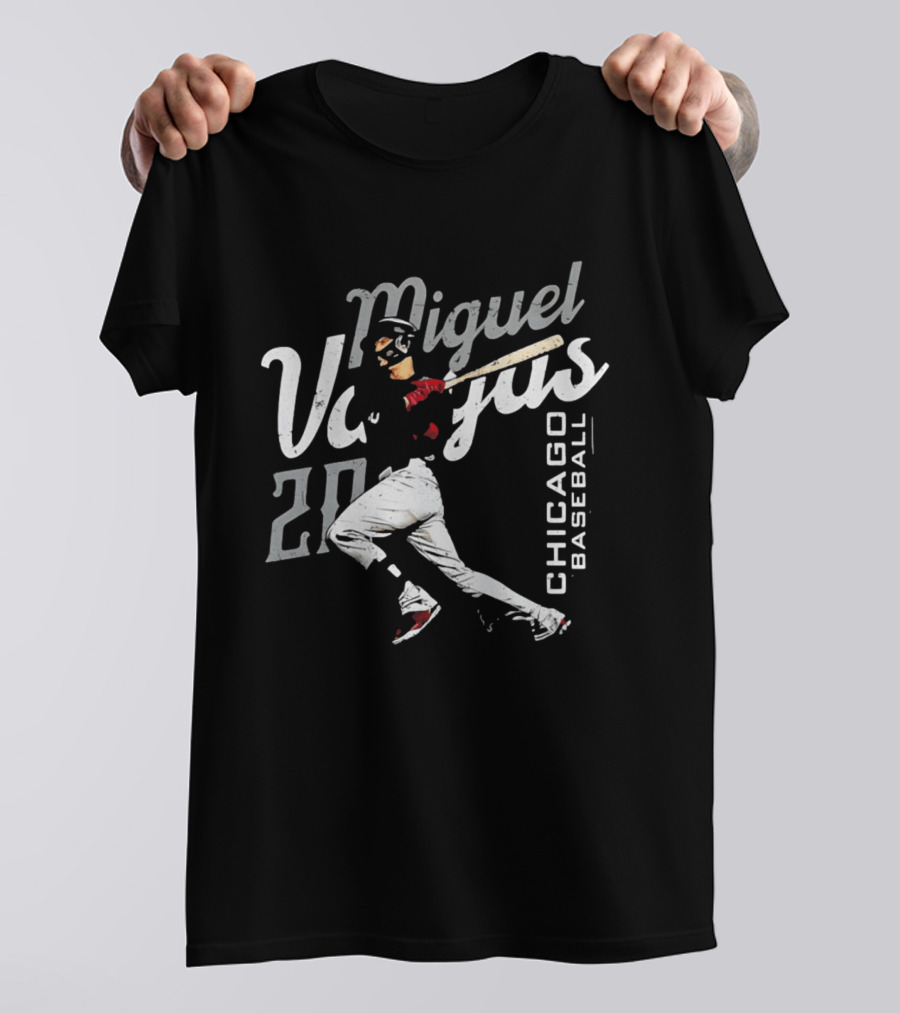 Miguel Vargas Chicago Baseball Player Action T-Shirt