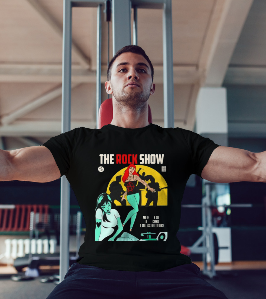The Rock Show Comic Dance Chance Anarchy Girl Silhouette Scene T-Shirt
