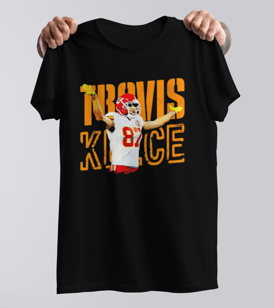 Travis Kelce 87 Kansas City Chiefs Football T-Shirt