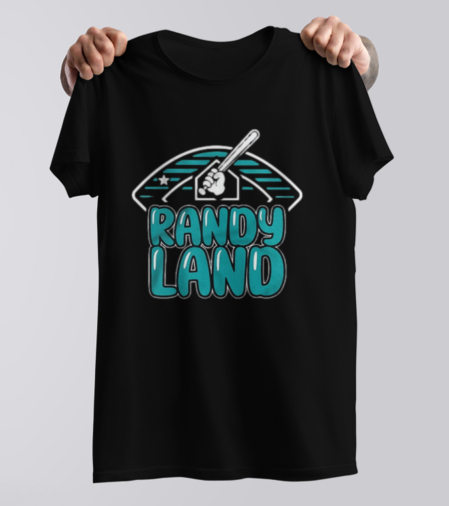 Randyland Seattle Mariners Baseball T-Shirt