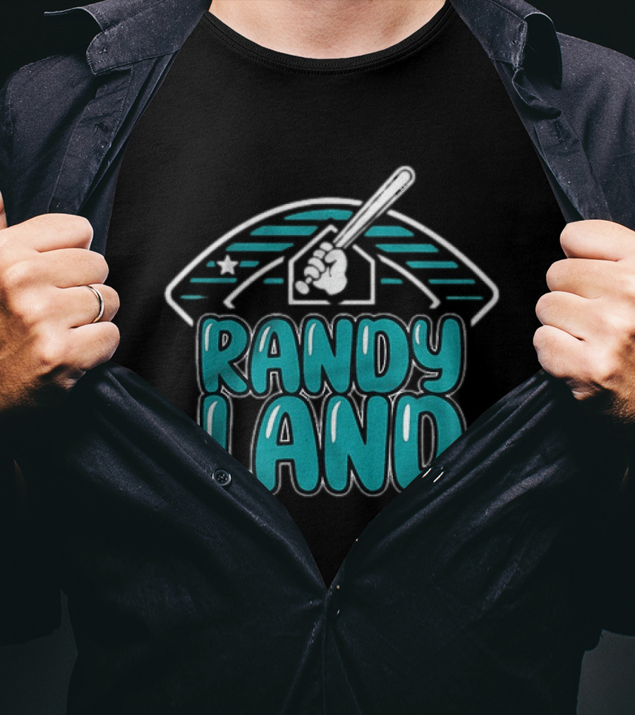 Randyland Seattle Mariners Baseball T-Shirt