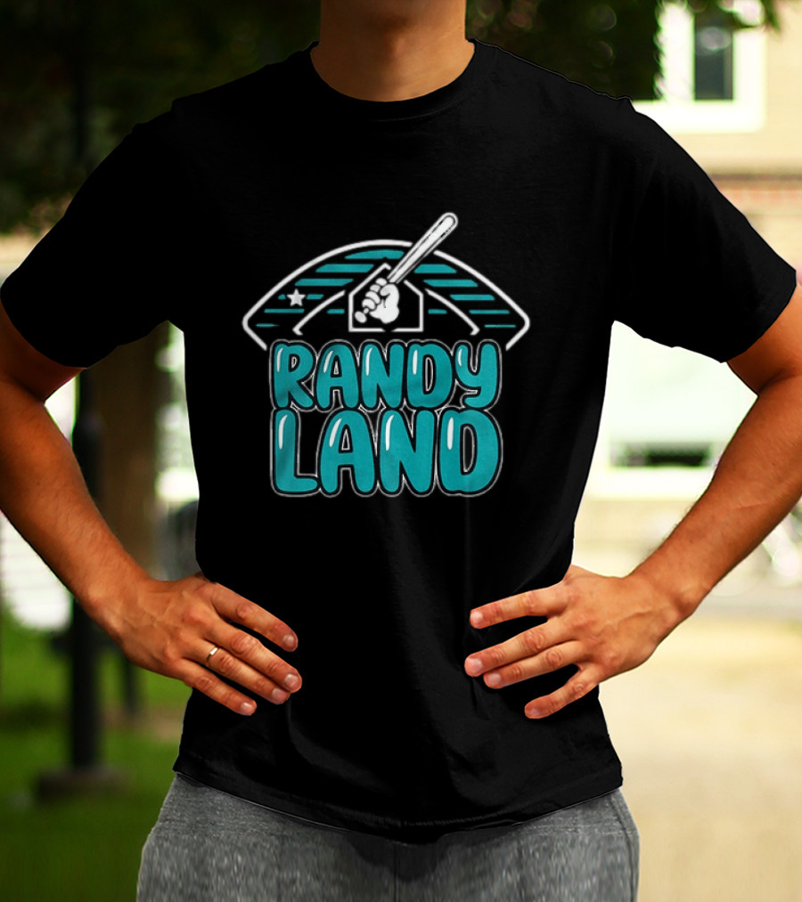 Randyland Seattle Mariners Baseball T-Shirt