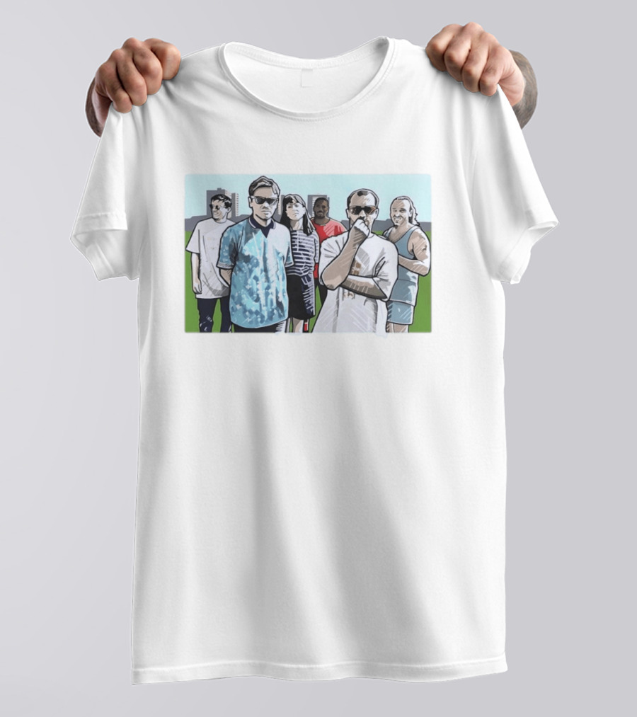 Day One Mo Group Cityscape Custom Printed T-Shirt