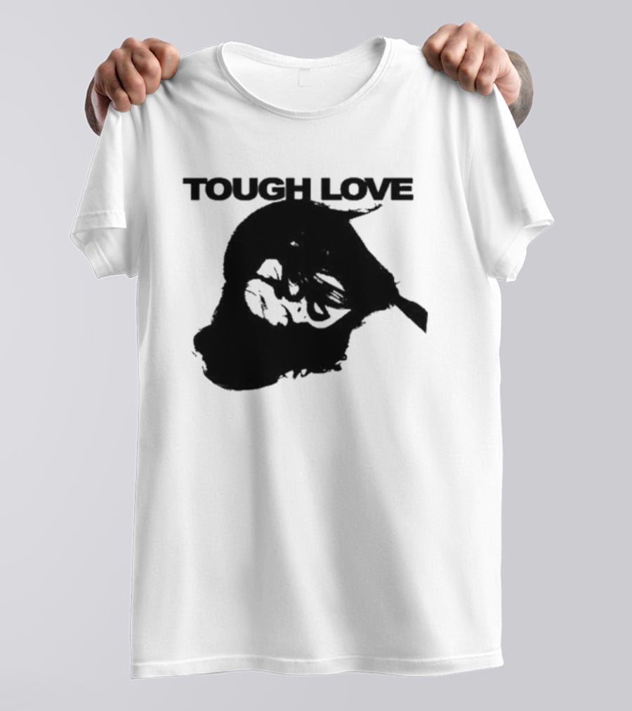 Tough Love Skull With Barbed Wire T-Shirt