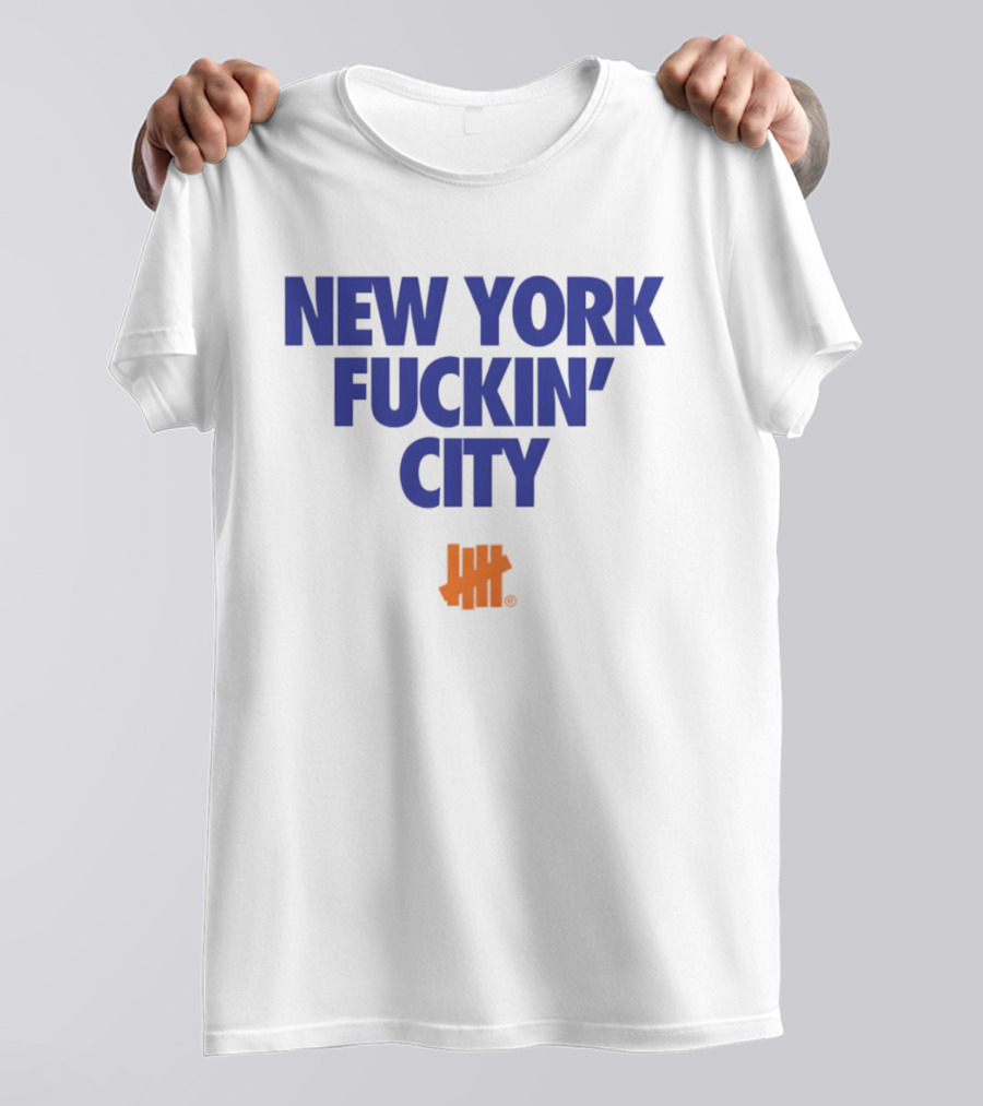 New York Knicks New York Fuckin' City Basketball 2026 NBA T-Shirt