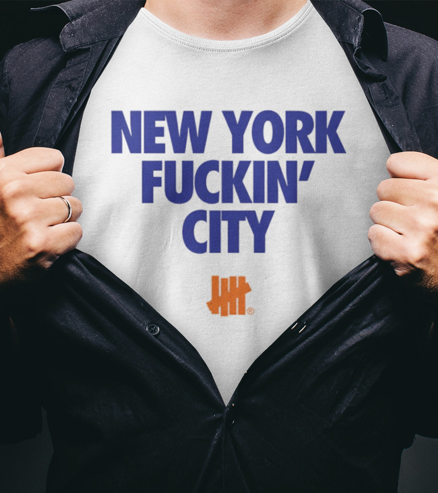 New York Knicks New York Fuckin' City Basketball 2026 NBA T-Shirt