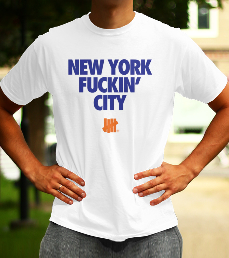 New York Knicks New York Fuckin' City Basketball 2026 NBA T-Shirt