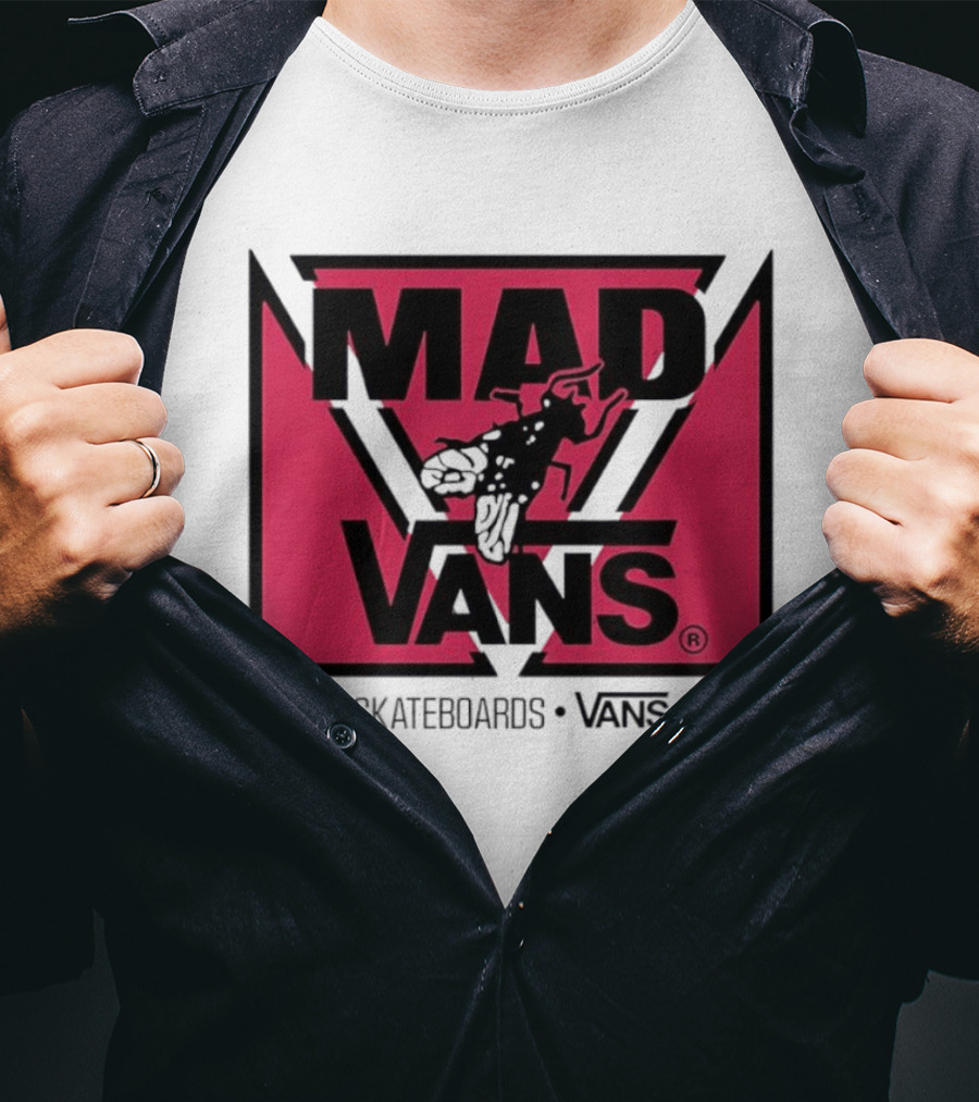 MAD Vans Madrid Skateboards Vans Shoes T-Shirt