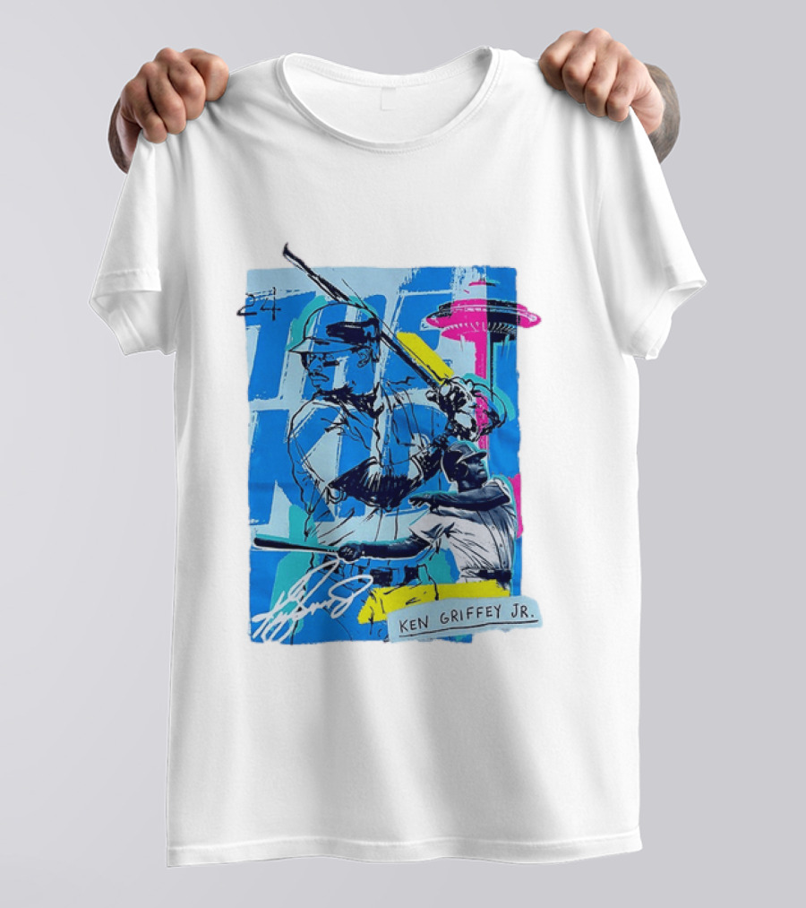 Ken Griffey Jr Seattle Mariners Baseball Legend T-Shirt