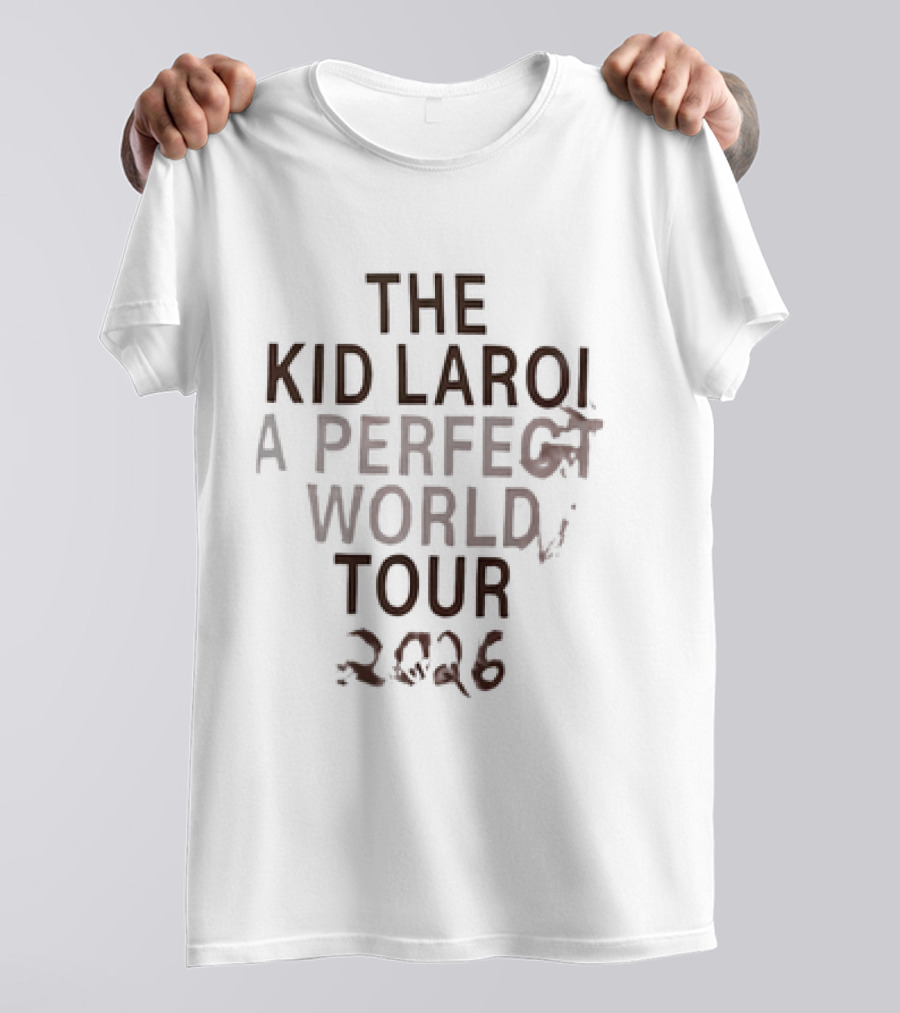 The Kid Laroi A Perfect World Tour 2026 T-Shirt