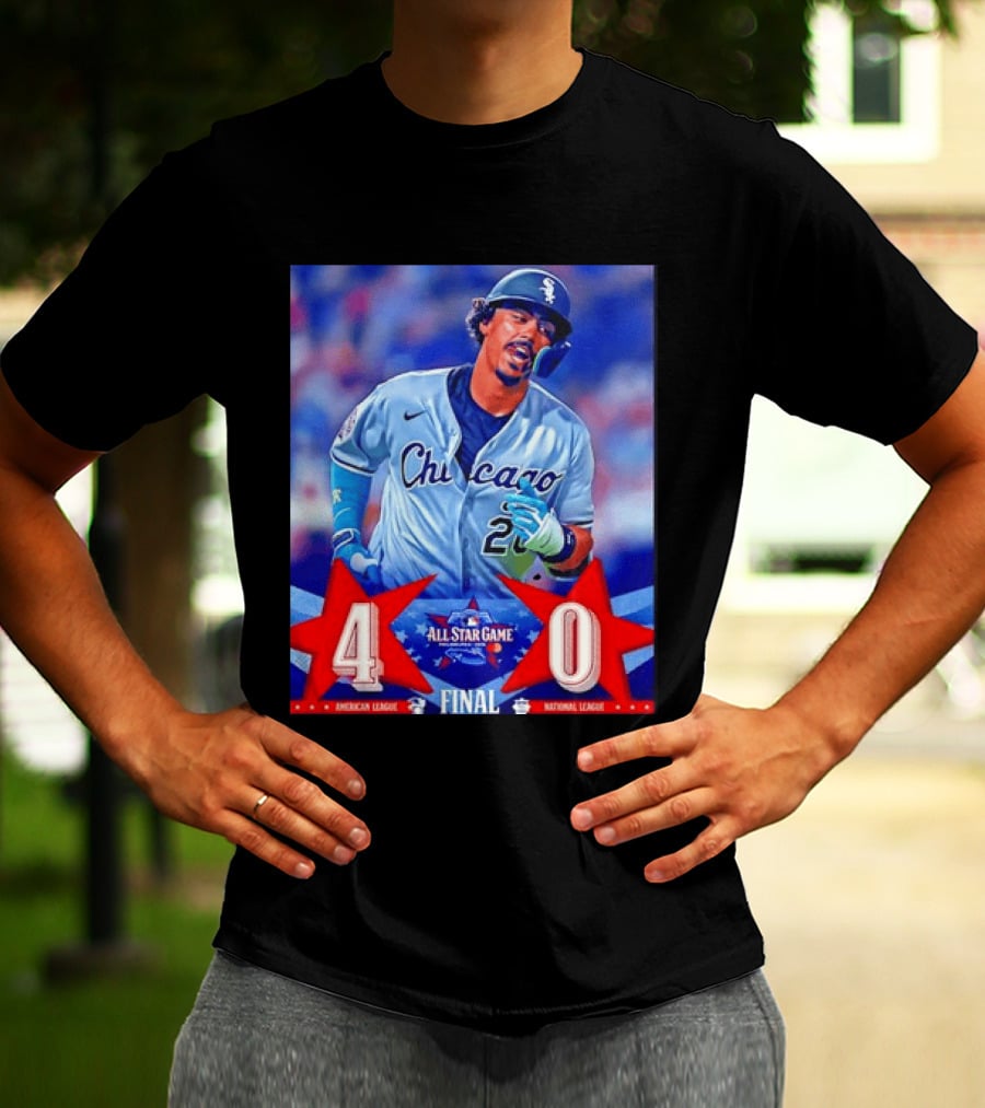 Chicago White Sox 2026 All Star Game American League 4 National League 0 Final Score T-Shirt