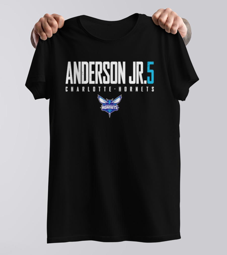 Anderson Jr. 5 Charlotte Hornets T-Shirt