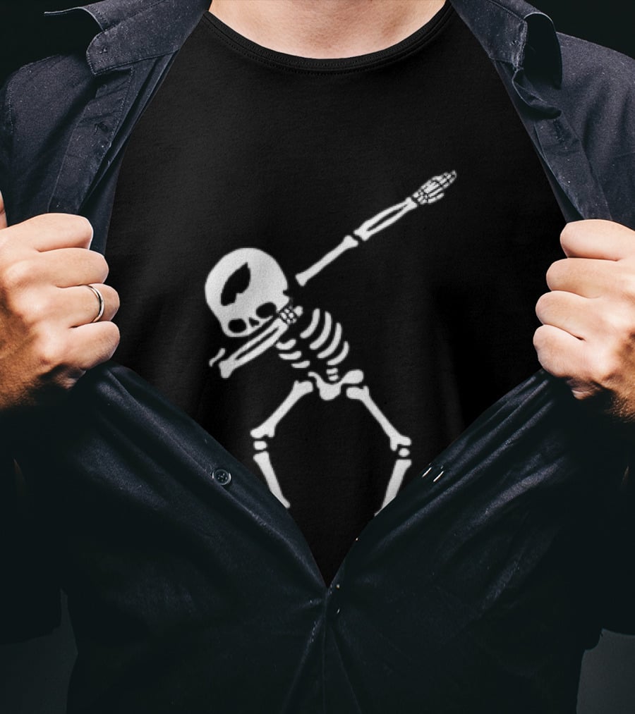 Philadelphia Eagles Dabbing Skeleton T-Shirt