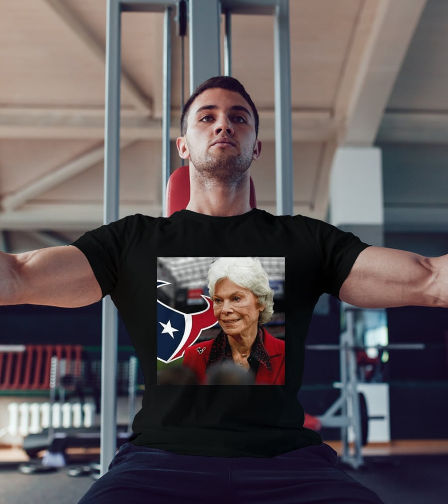 Houston Texans Co Founder Janice McNair Legacy Honored T-Shirt
