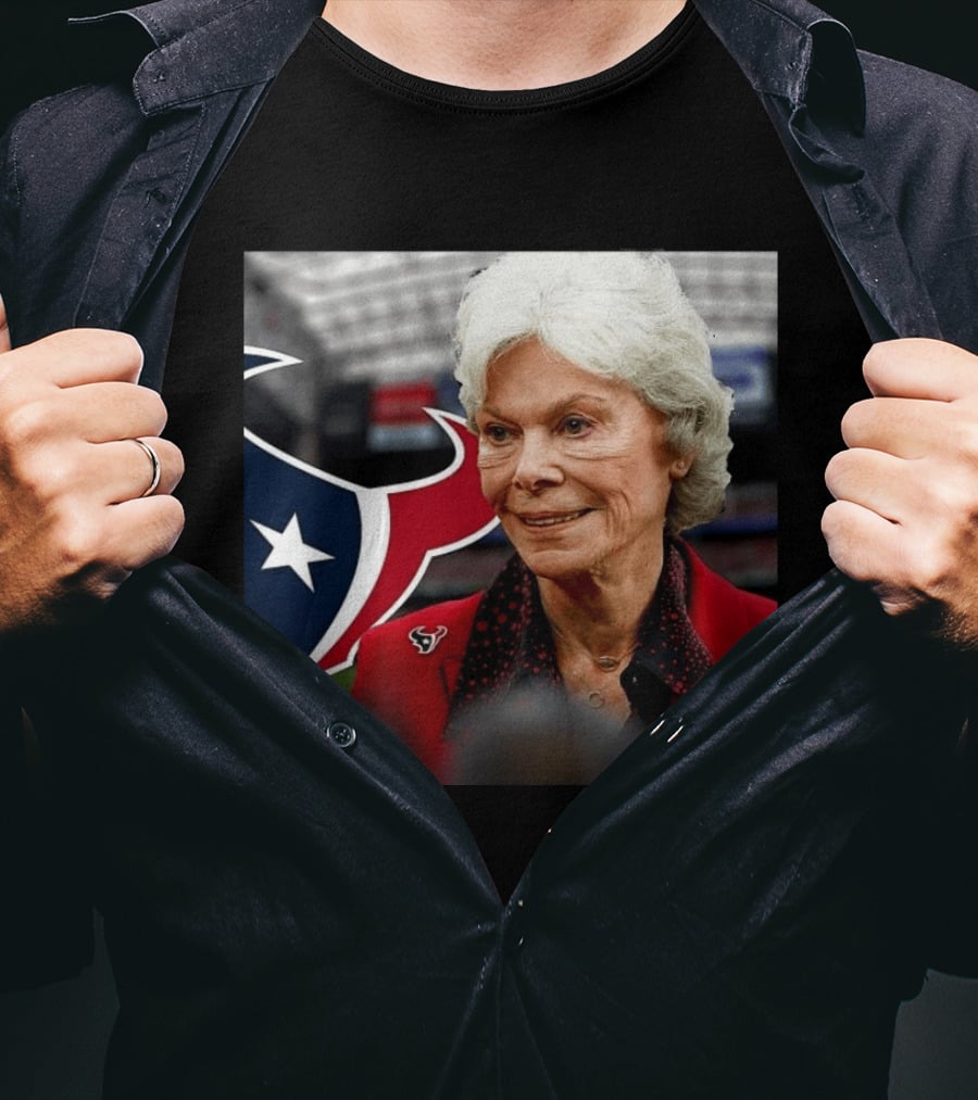 Houston Texans Co Founder Janice McNair Legacy Honored T-Shirt