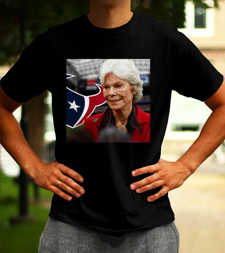 Houston Texans Co Founder Janice McNair Legacy Honored T-Shirt