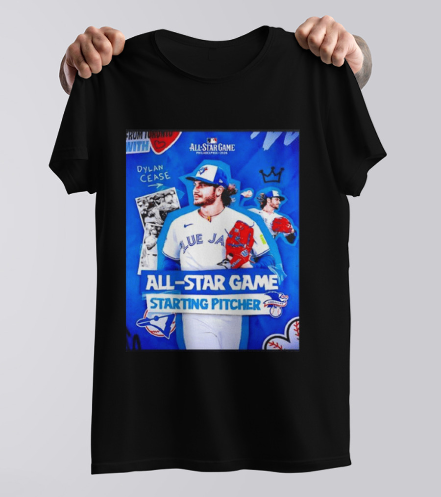 Dylan Cease Blue Jays All Star Game Starting Pitcher Philadelphia 2026 T-Shirt
