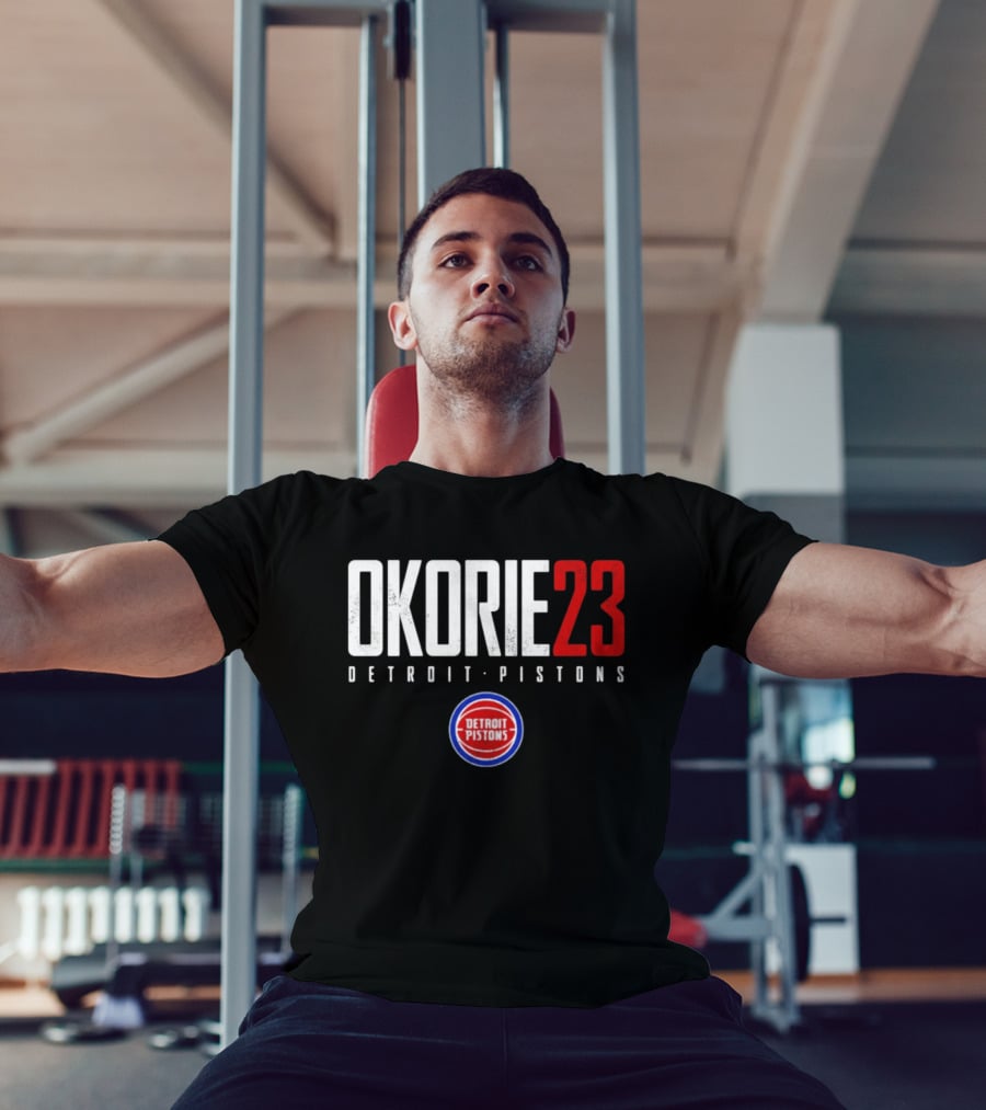 Okorie 23 Detroit Pistons T-Shirt