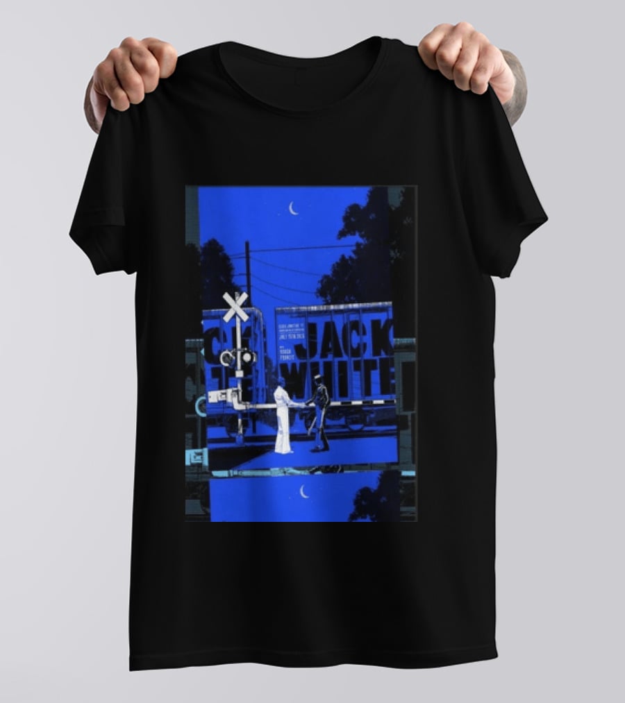 Jack White Jul 15 2026 Toronto Concert Railway Crossing T-Shirt