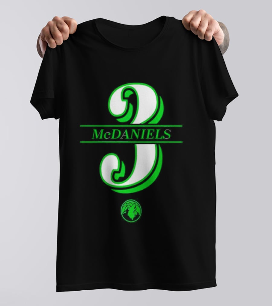 Jaden McDaniels Minnesota Timberwolves 3 McDaniels In The Paint T-Shirt