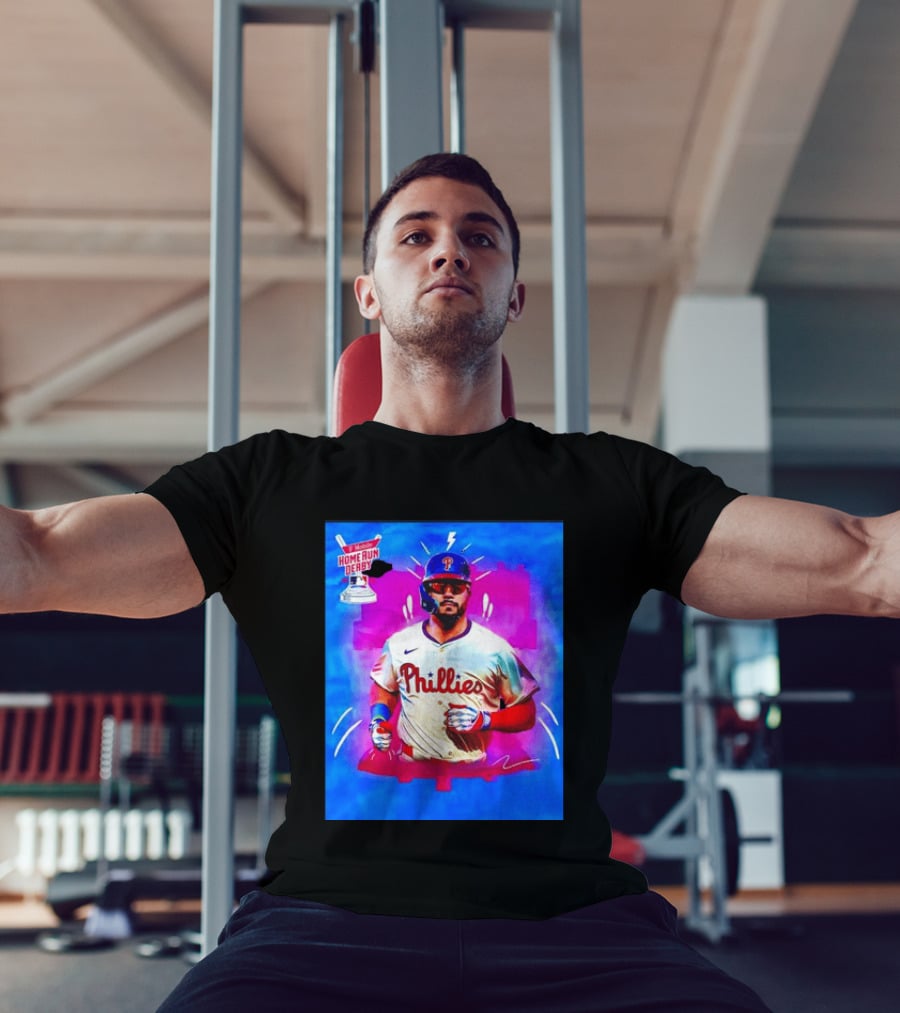 Philadelphia Phillies Kyle Schwarber 2024 Mobile Home Run Derby Highlights T-Shirt