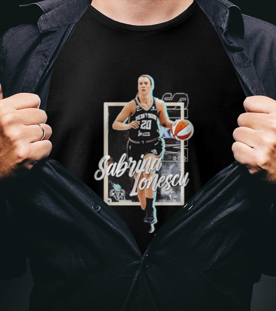 Sabrina Ionescu New York Liberty Basketball Star 20 T-Shirt