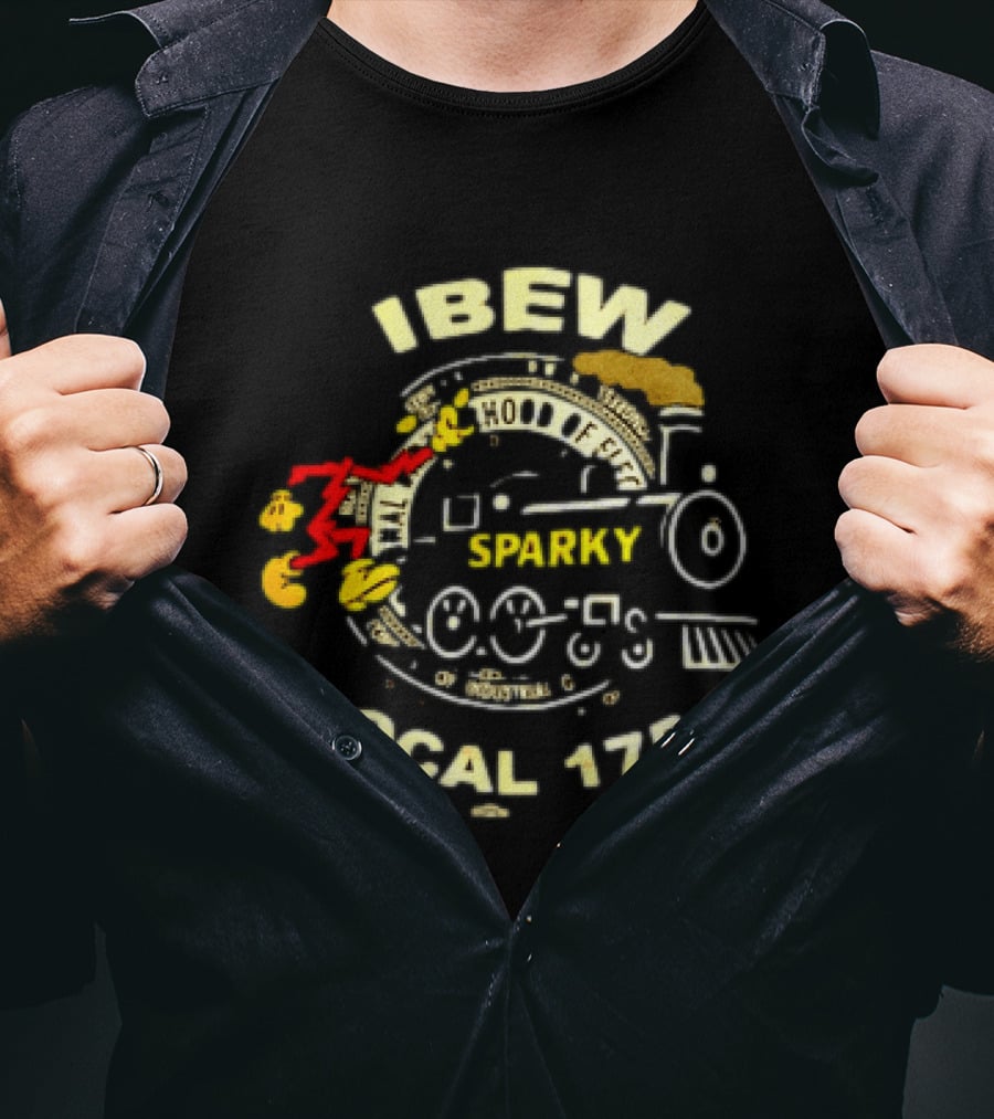 IBEW Local 175 Sparky International Brotherhood Of Electrical Workers T-Shirt