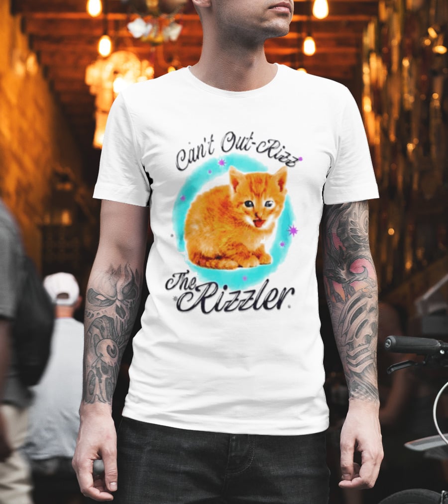 Can't Out Rizz The Rizzler Cat T-Shirt