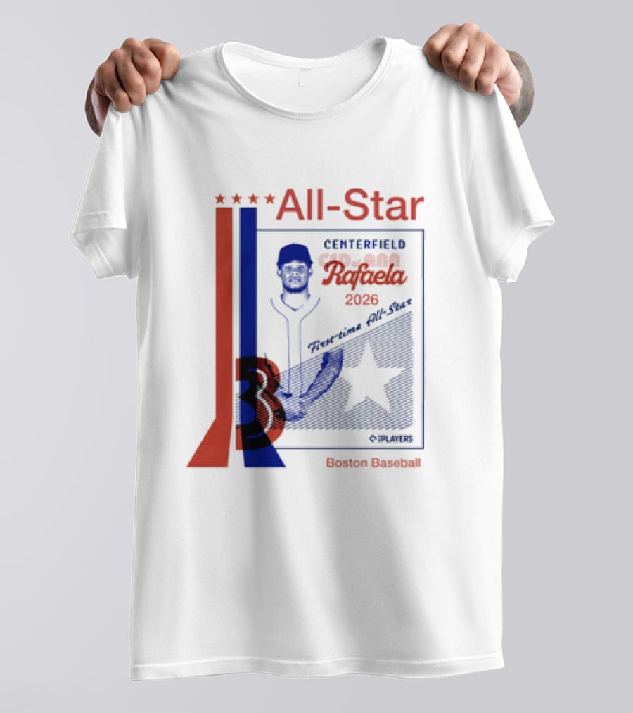 Ceddanne Rafaela Centerfield Boston Red Sox All Star 2026 T-Shirt