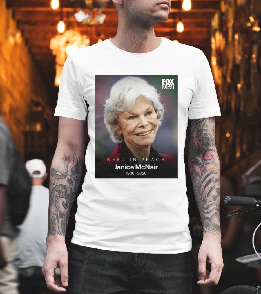 Rest In Peace Janice McNair 1936 2026 FOX Local Memorial T-Shirt