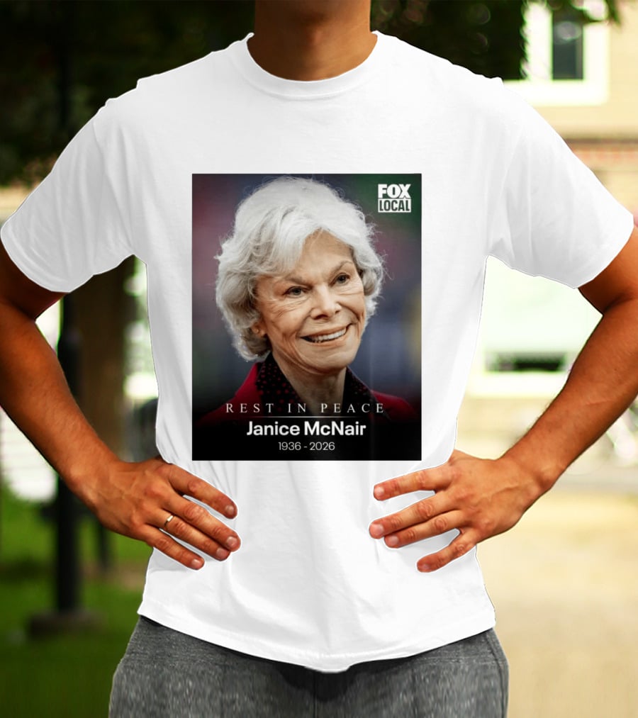 Rest In Peace Janice McNair 1936 2026 FOX Local Memorial T-Shirt