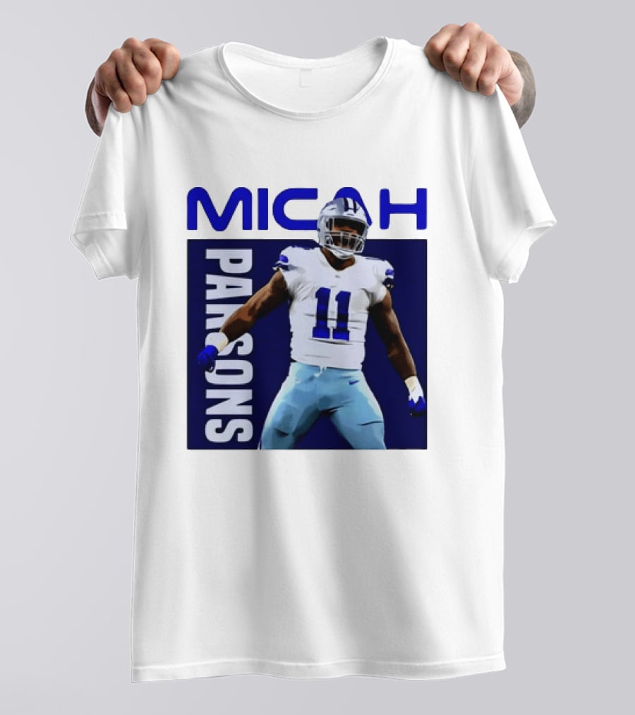 Micah Parsons Dallas Cowboys Number 11 NFL Football Star T-Shirt