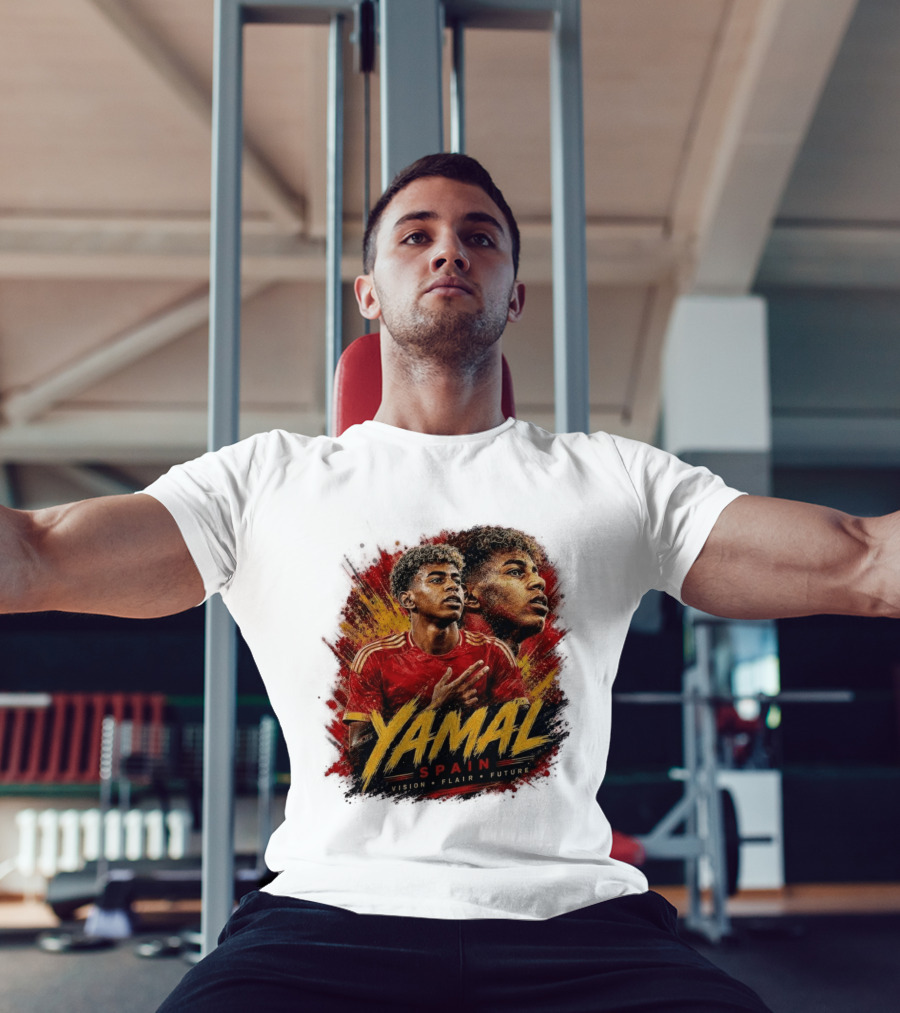 Yamal Spain Vision Flair Future Football T-Shirt