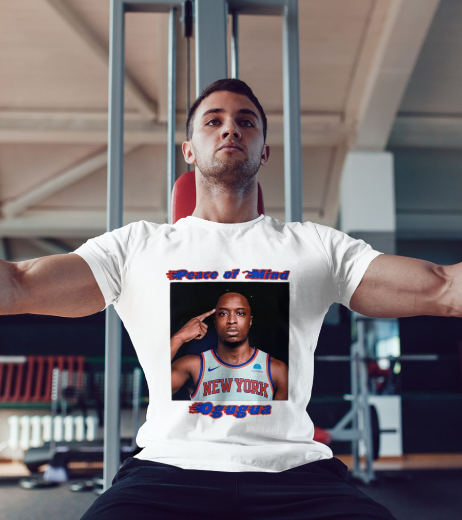 New York Knicks Basketball OG Anunoby Peace Of Mind Ogugua 2026 T-Shirt
