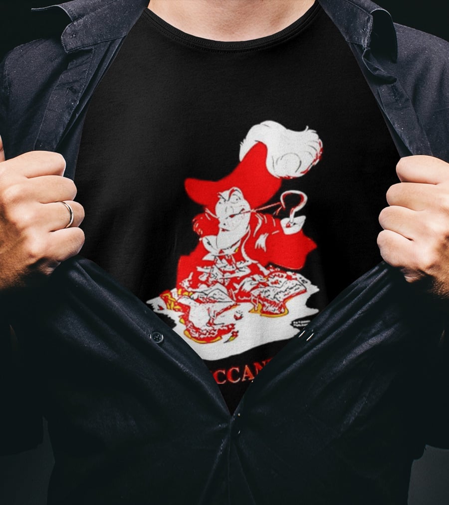 Captain Hook Buccaneers Pirate Tampa Bay T-Shirt