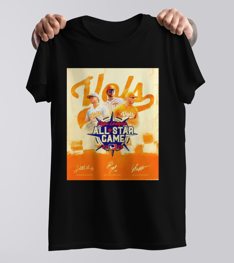 Tennessee Vols Cape League All Star Game 2026 T-Shirt
