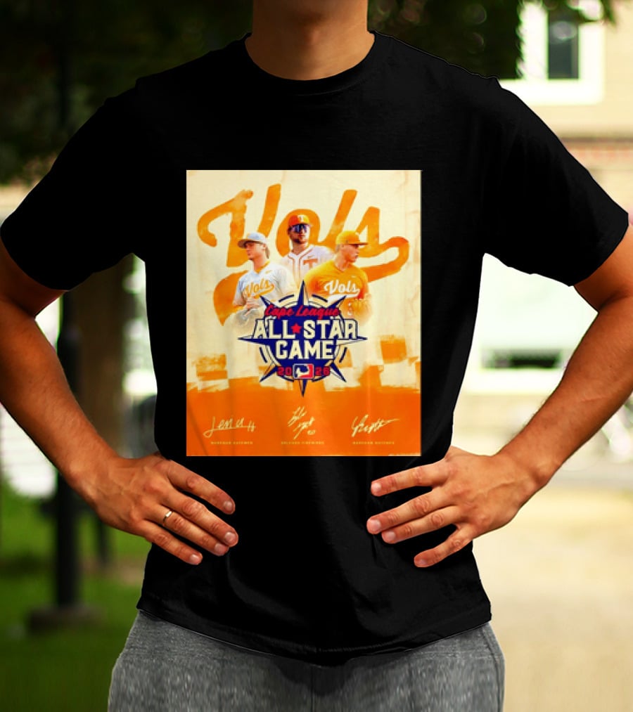 Tennessee Vols Cape League All Star Game 2026 T-Shirt