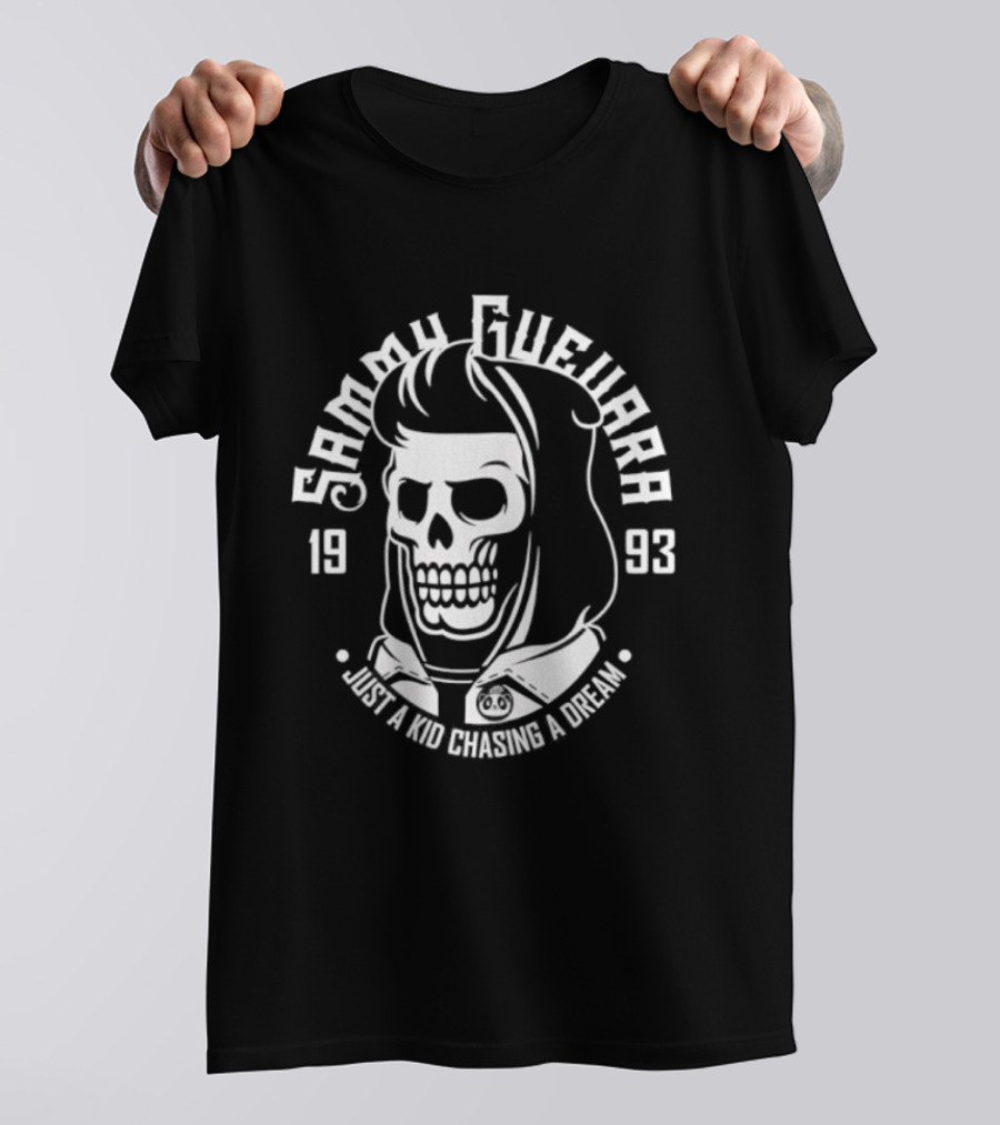 Sammy Guevara 1993 Skull Just A Kid Chasing A Dream T-Shirt