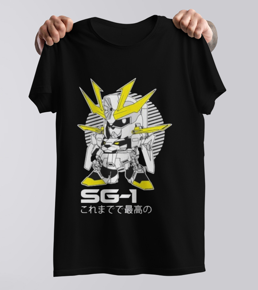 SG 1 Gundam Chibi Mecha Anime T-Shirt